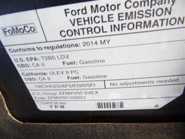 2014 Ford Fusion SE Black 2.5L AT 2WD #F23379